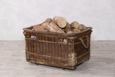 Vintage Log Basket